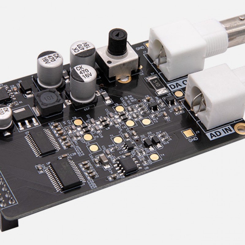AN108 8bit 32MSPS AD to125MSPS DA module