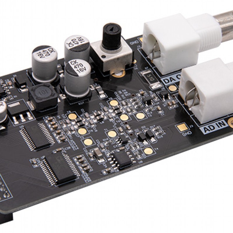 AN108 8bit 32MSPS AD to125MSPS DA module