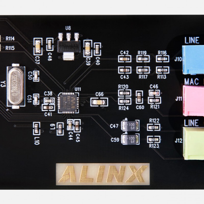 AN831 Audio acquisition module WM8731