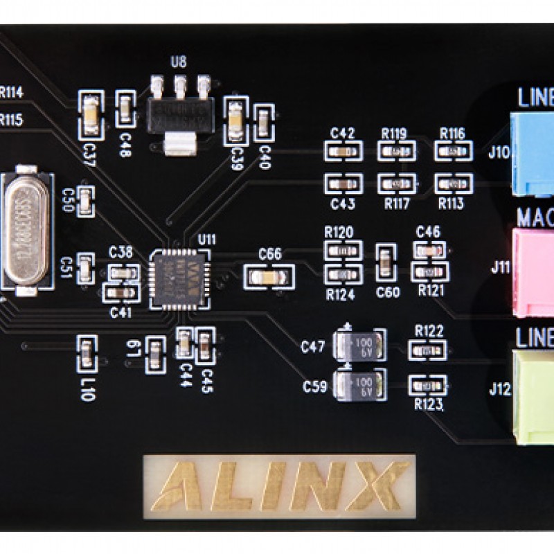 AN831 Audio acquisition module WM8731