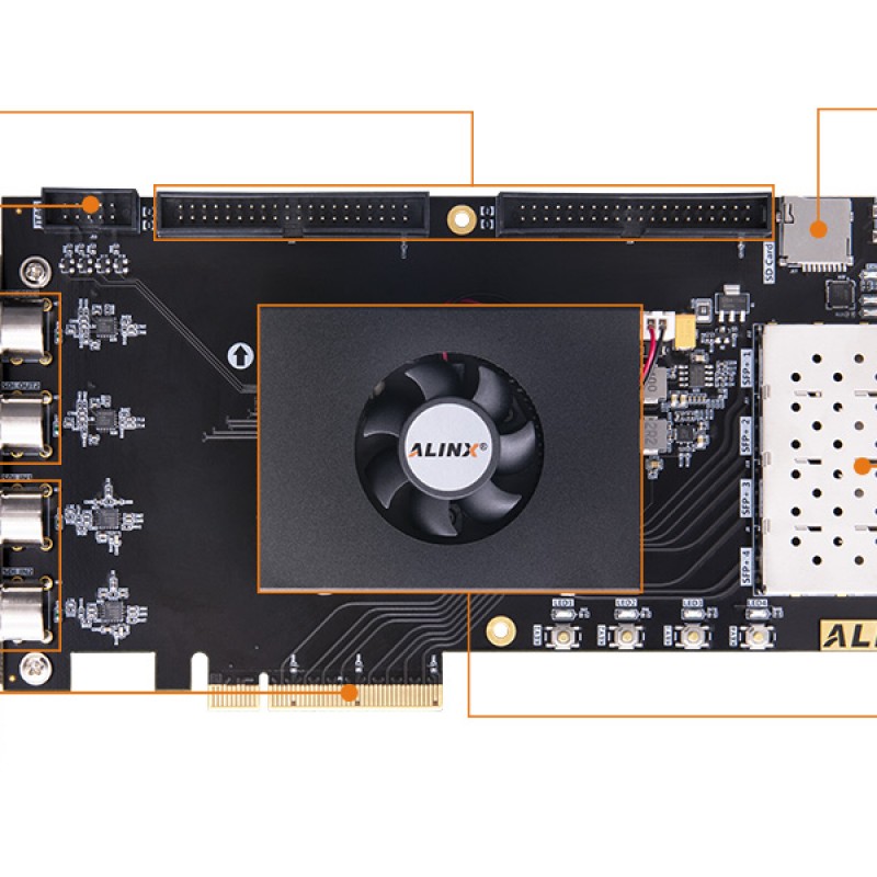 AV7K300 FPGA Dev Board & Kit with AMD Kintex™ 7 XC7K325T