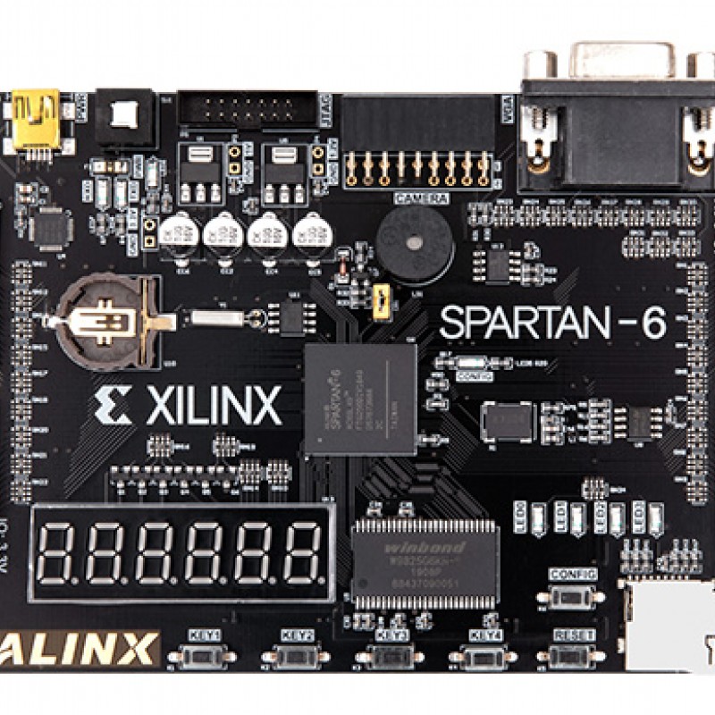 AX309 FPGA Dev Board & Kit with AMD Spartan 6 XC6SLX9