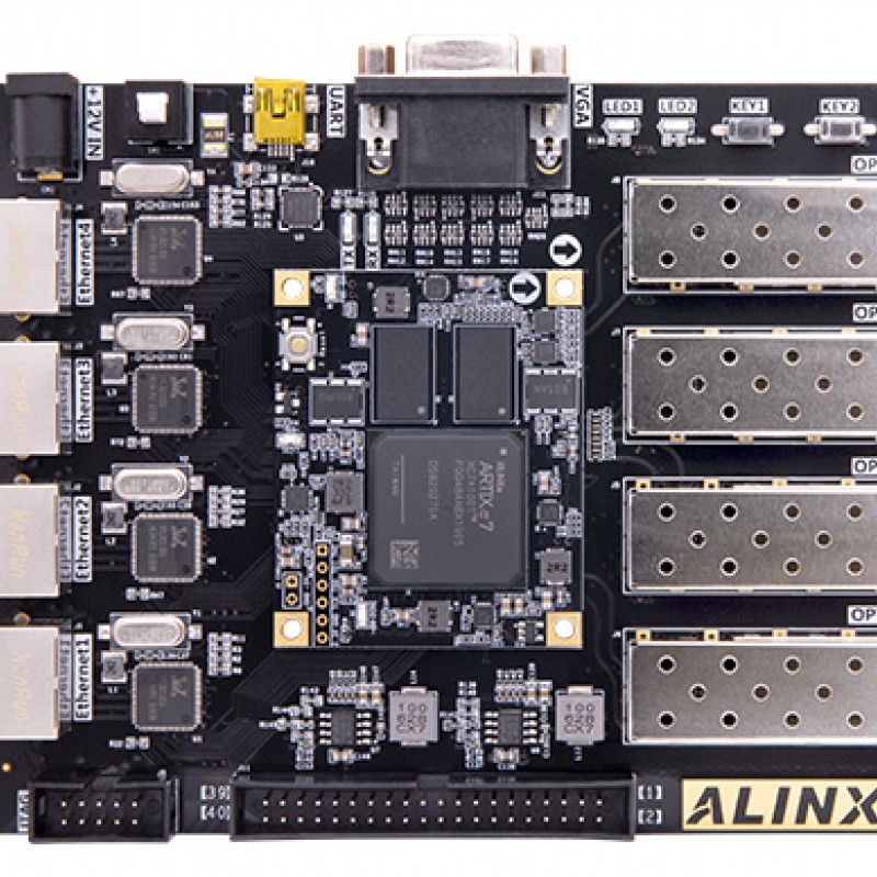 AX7101 FPGA Dev Board & Kit with AMD Artix™ 7 XC7A100T