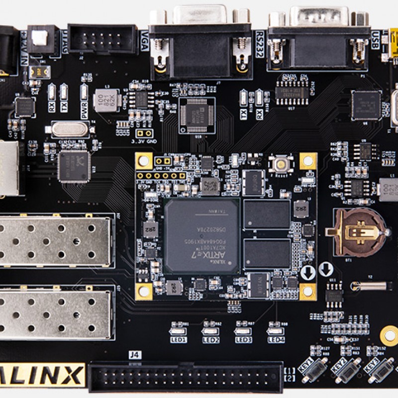 AX7102 FPGA Dev Board & Kit with AMD Artix™ 7 XC7A100T
