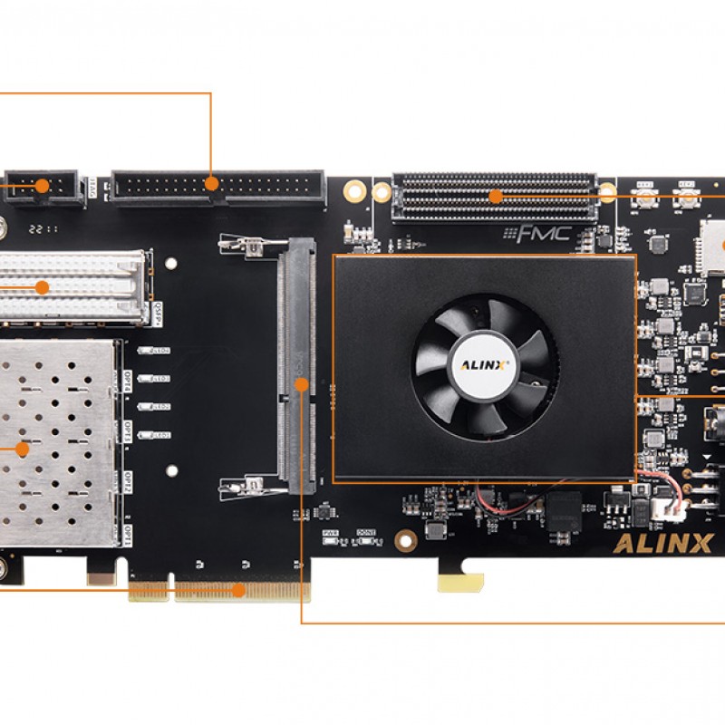 AX7325B FPGA Dev Board & Kit with AMD Kintex™ 7 XC7K325T