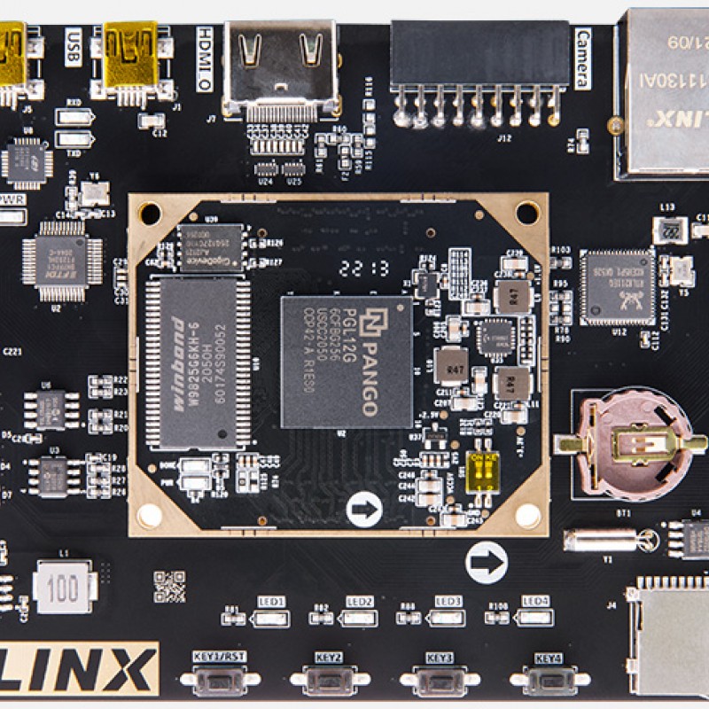 AXP12 FPGA Dev Board & Kit with Pango Logos PGL12G