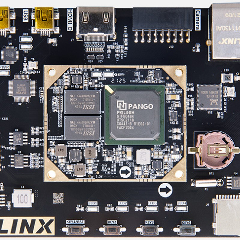 AXPGL50H FPGA Dev Board & Kit with Pango Logos PGL50H