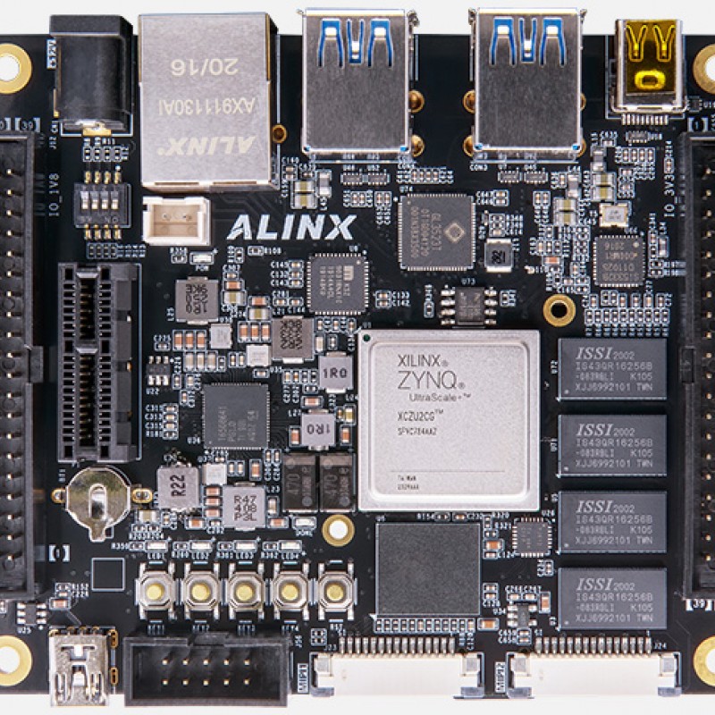 AXU2CGB Dev Board & Kit with AMD Zynq™ US+ MPSoC ZU2CG