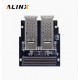 FH1224 2x 40G QSFP+ fiber optic interface fiber optic transceiver FMC card