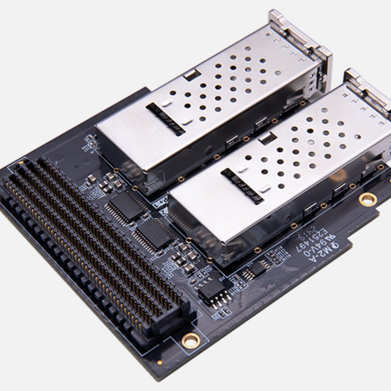 FH1224 2x 40G QSFP+ fiber optic interface fiber optic transceiver FMC card