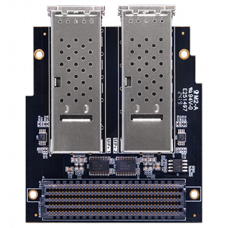 FH1224 2x 40G QSFP+ fiber optic interface fiber optic transceiver FMC card