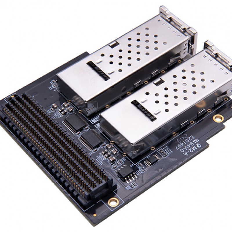 FH1224 2x 40G QSFP+ fiber optic interface fiber optic transceiver FMC card