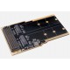 FH1402 NVME M.2 SSD FMC HPC Card