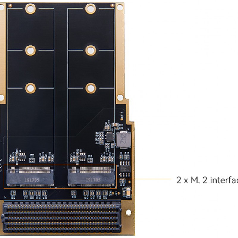 FH1402 NVME M.2 SSD FMC HPC Card