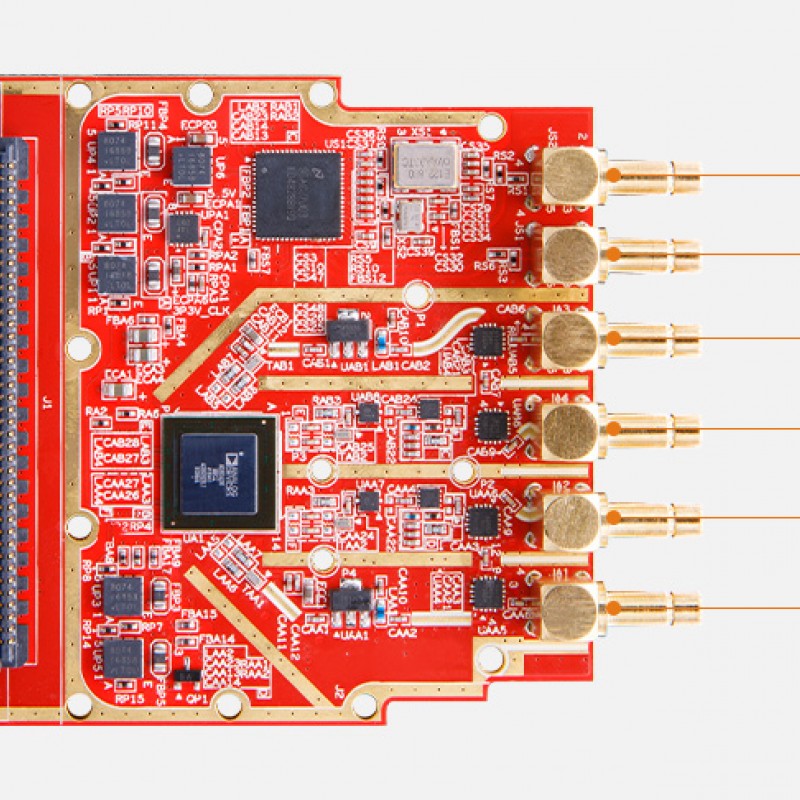 FH7000 16bit/14bit ADC AD9371 Communication RF FMC HPC Card