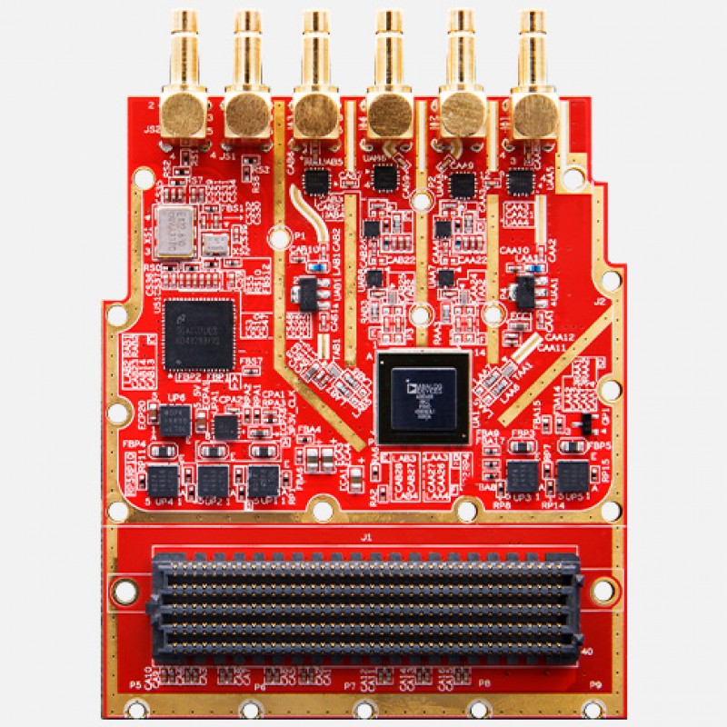 FH7000 16bit/14bit ADC AD9371 Communication RF FMC HPC Card