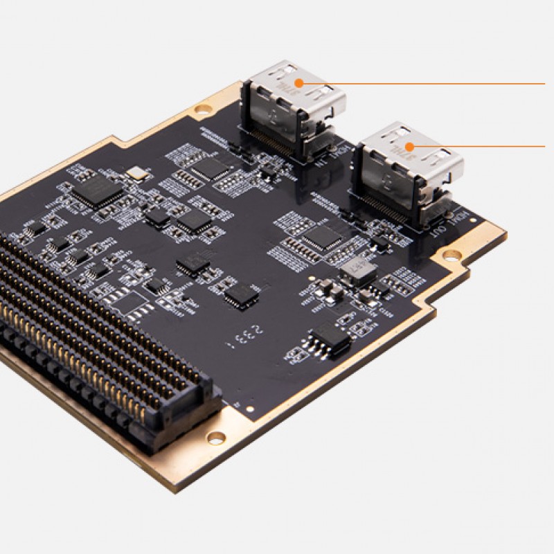 FH7621 8K HDMI2.1 Video Input/Output interface HPC FMC Card