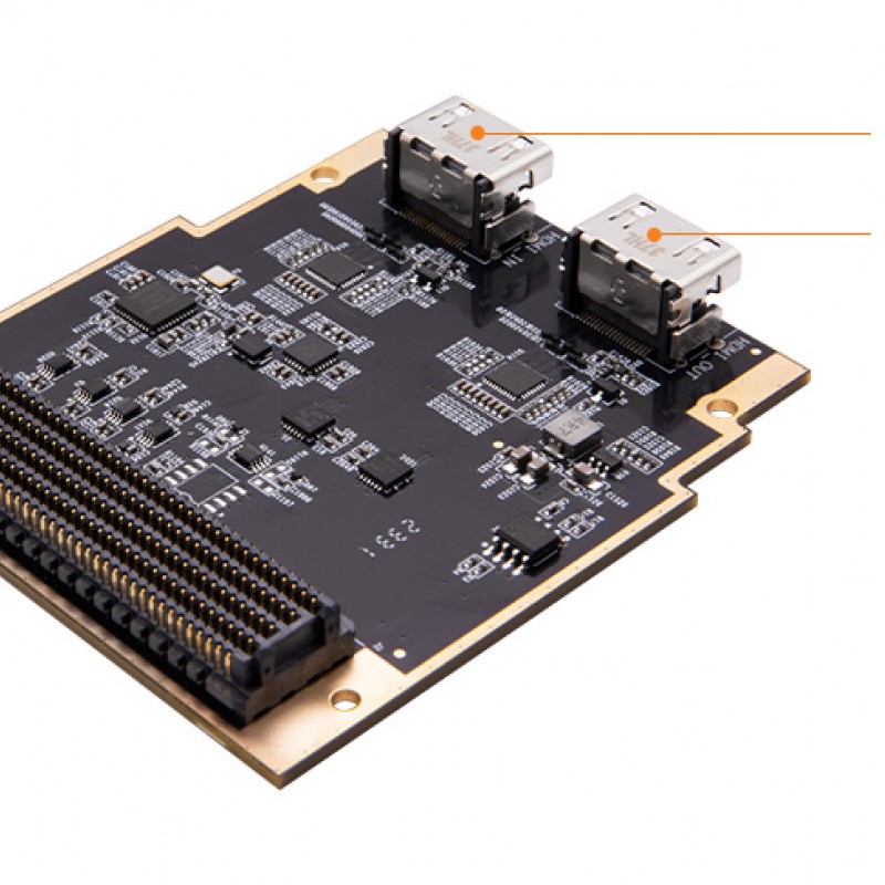 FH7621 8K HDMI2.1 Video Input/Output interface HPC FMC Card