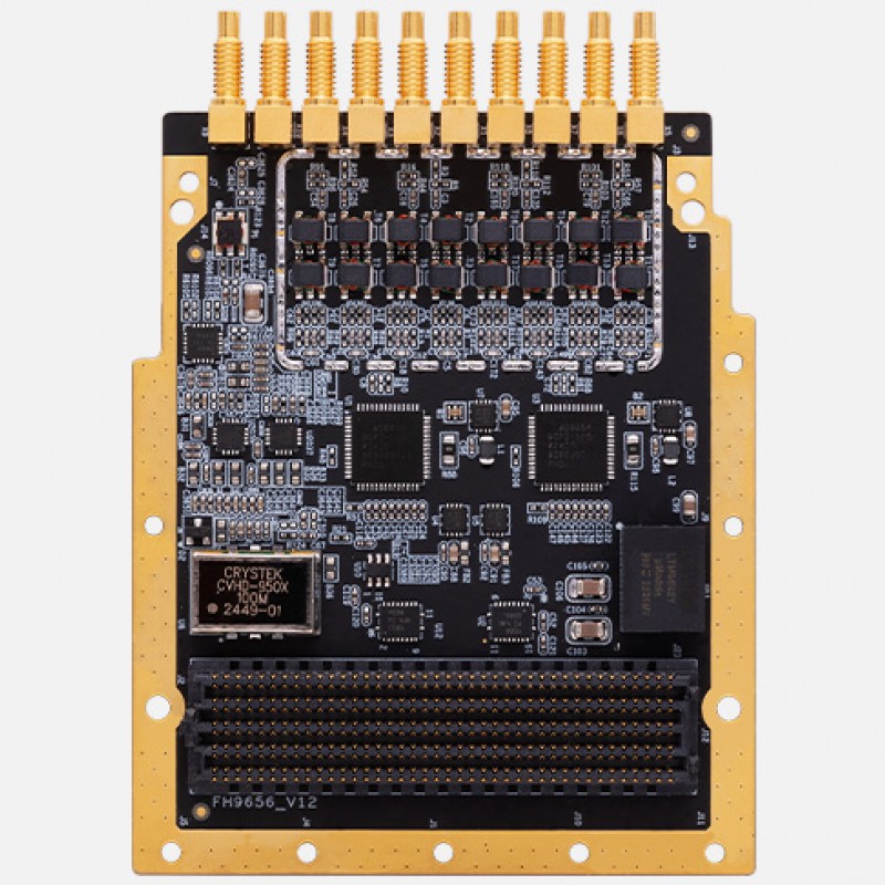 FH9656 8-channel 125MSPS 16-bit ADC FMC daughter card module