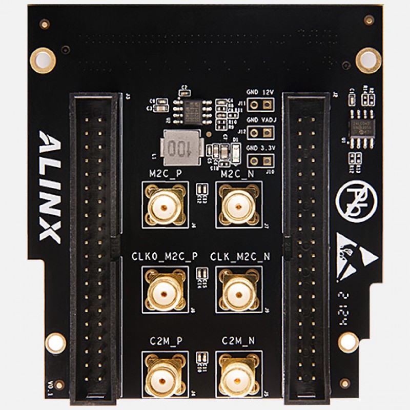 FL1010 40 Pin Expansion port  FMC LPC Board