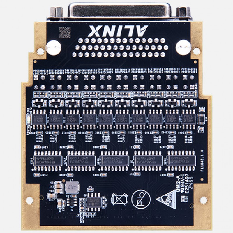 FL1042 20 channel CANFD communication module FMC card