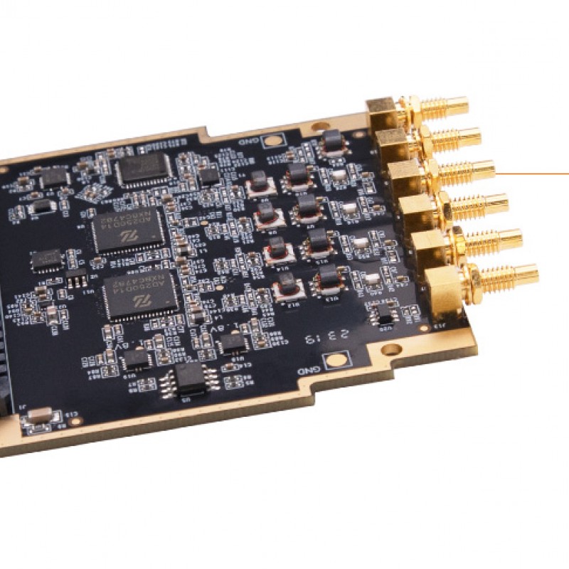 FL2514 14bit 250MSPS AD input analog-to-digita LPC FMC Card