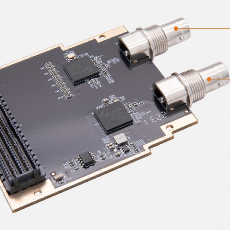 FL2971 3G-SDI 1080P video input/output LPC FMC Card