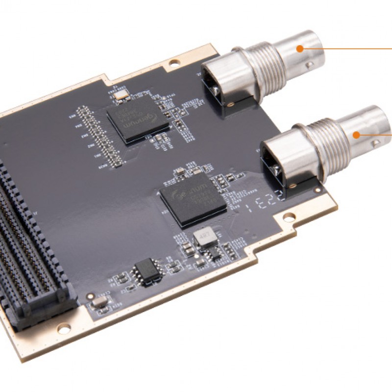 FL2971 3G-SDI 1080P video input/output LPC FMC Card