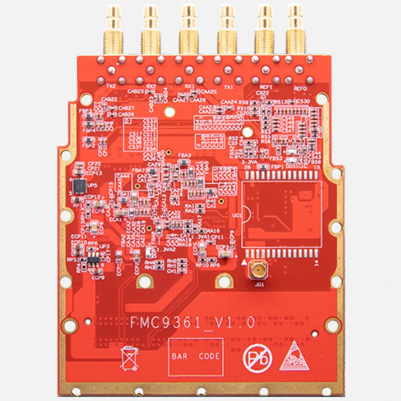FL6000 12Bit ADC AD9361 Communication RF FMC LPC Card