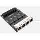 FL9031 4-channel Gigabit Ethernet LPC FMC Card