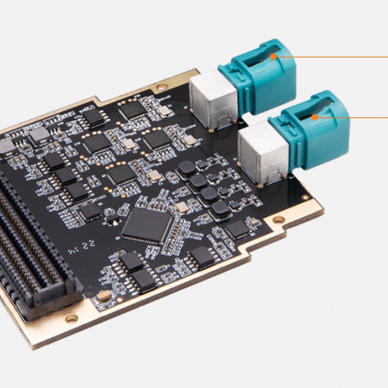FL9295 4-channel Vehicle Video Acquisition Injection GMSL LPC FMC Card