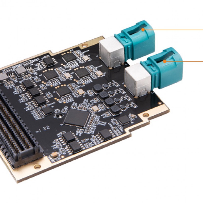 FL9295 4-channel Vehicle Video Acquisition Injection GMSL LPC FMC Card
