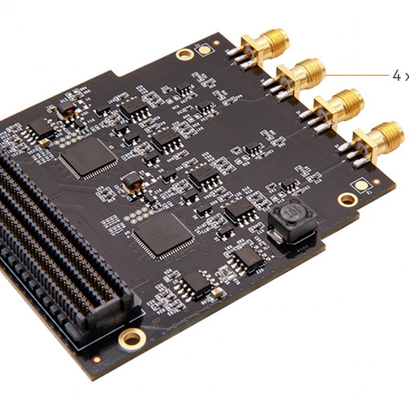 FL9627 4-channel 12bit 125M LVDS AD9627 LPC FMC Card