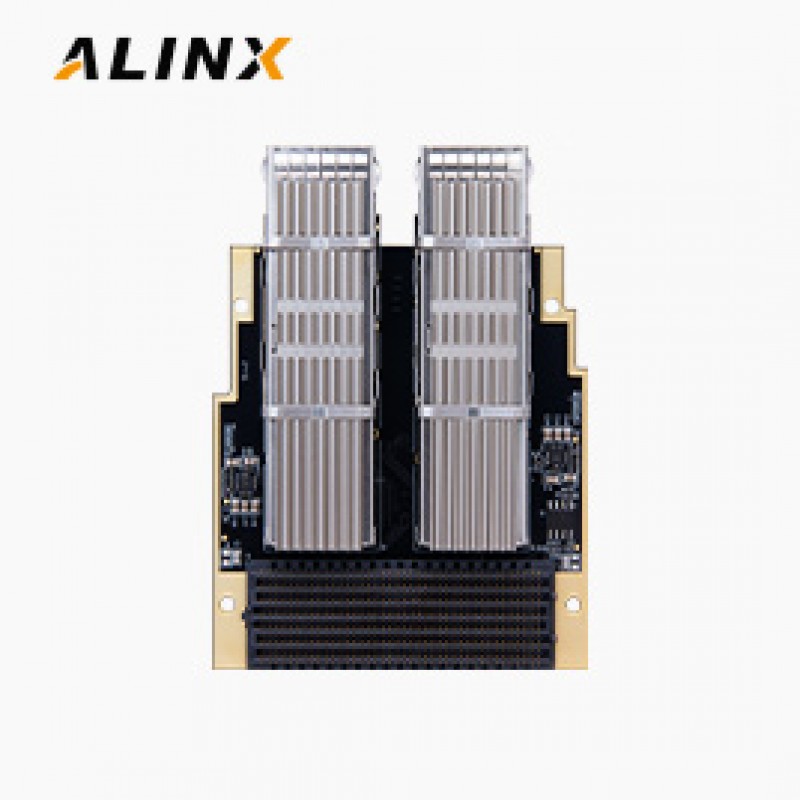 FP2516 2x200G  QSFP-DD Optical Fiber FMC+ Card