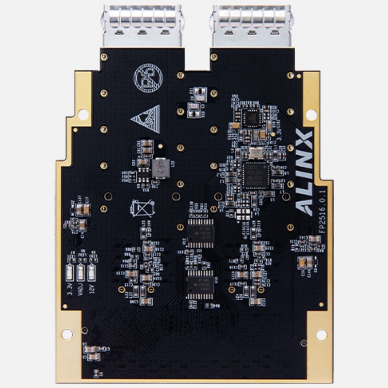 FP2516 2x200G  QSFP-DD Optical Fiber FMC+ Card