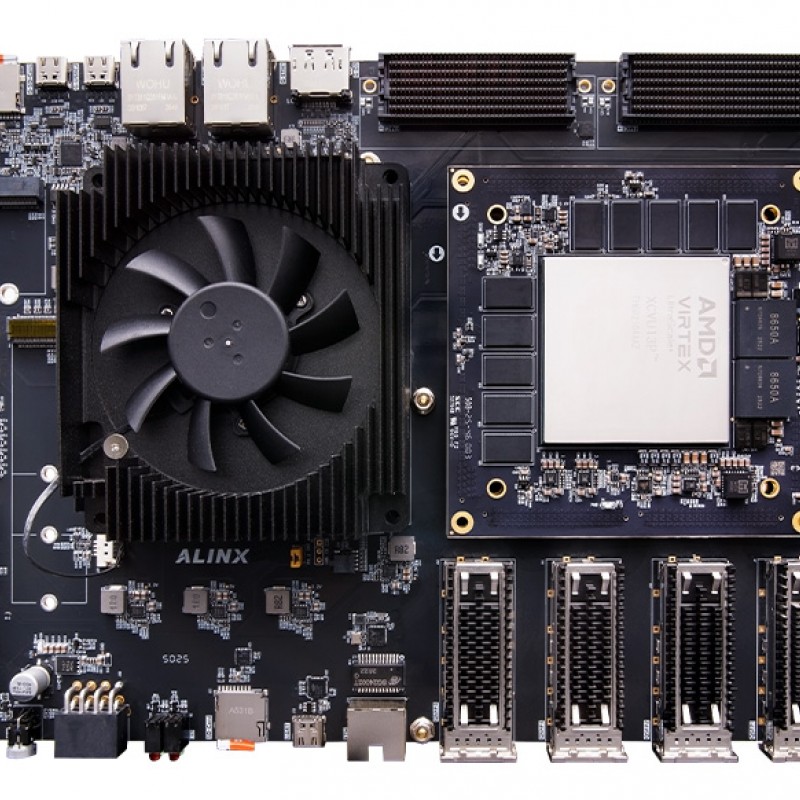 HEA13 FPGA Dev Board & Kit with AMD Virtex US+ XCVU13P