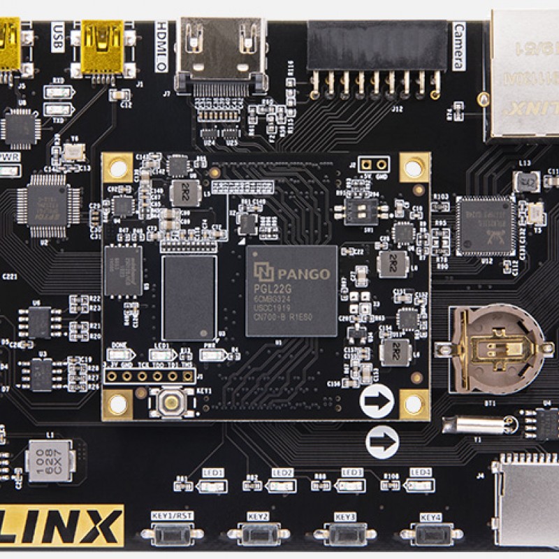 PGL22G FPGA Dev Board & Kit with Pango Logos PGL22G