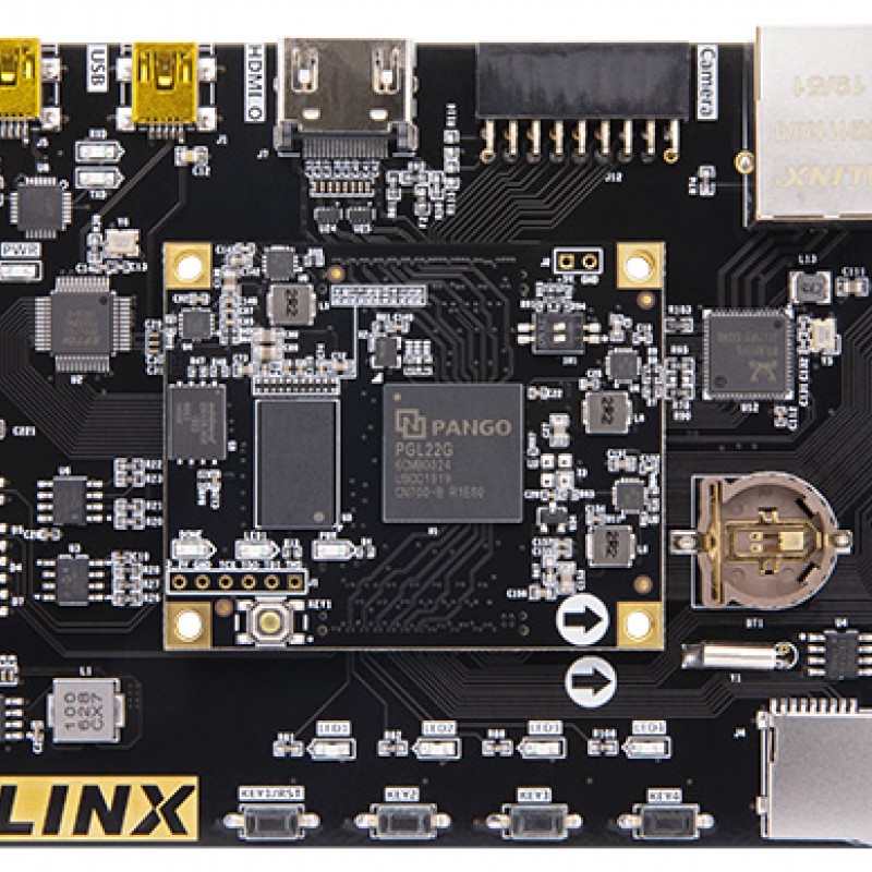 PGL22G FPGA Dev Board & Kit with Pango Logos PGL22G