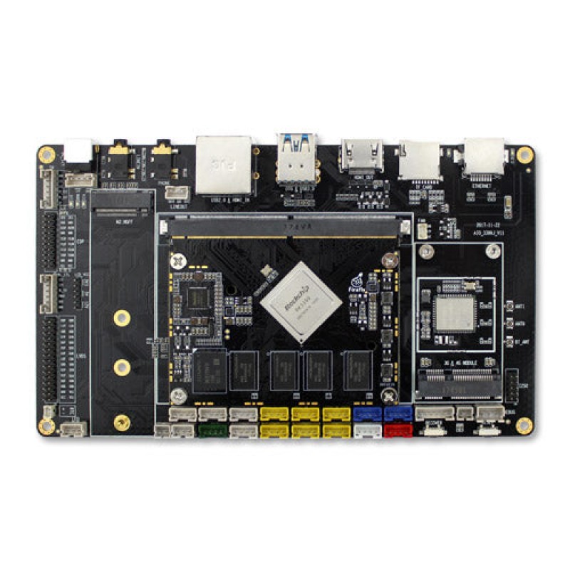 AIO-3399J Six-Core 64-Bit Industrial ARM Motherboard