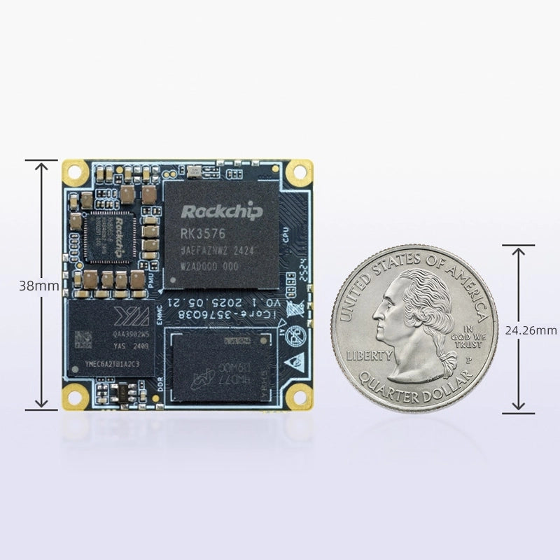 ICORE-3576JQ38 Industrial 38mm System On Module