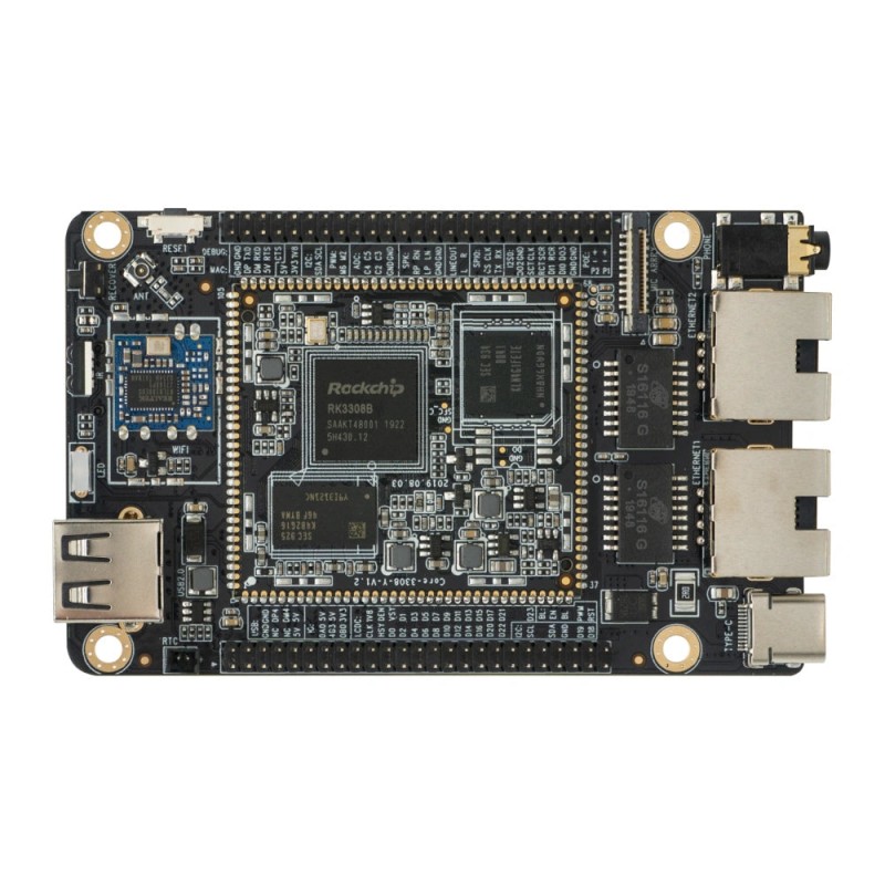 ROC-RK3308B-CC-PLUS ARM Single Board Computer
