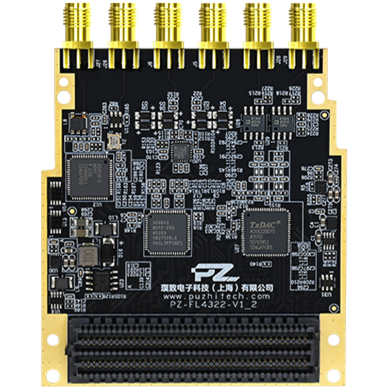 Puzhi FMC Card High Speed ADC AD9643 DAC AD9122