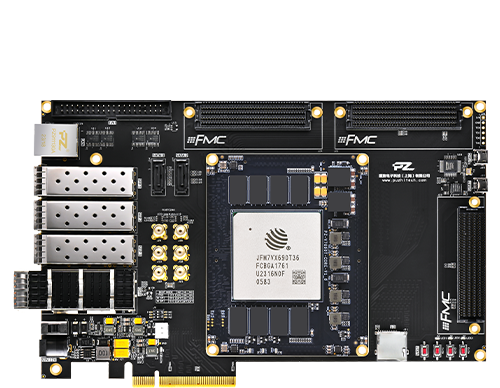 Puzhi FPGA Fudan Micro Virtex-7 V7690T Development Board